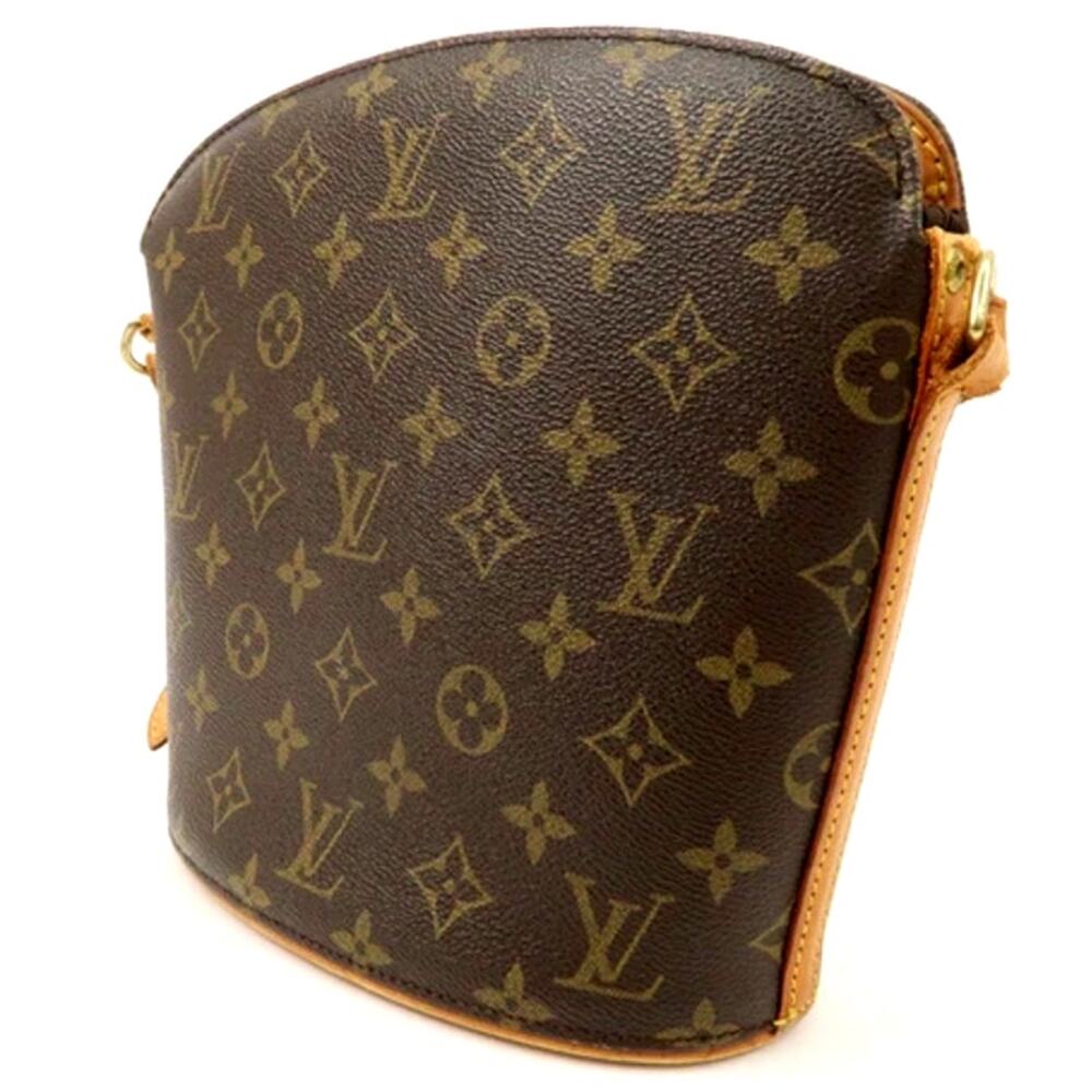 Louis Vuitton Brown Monogram Crossbody Shoulder Bag - Picture 4 of 14
